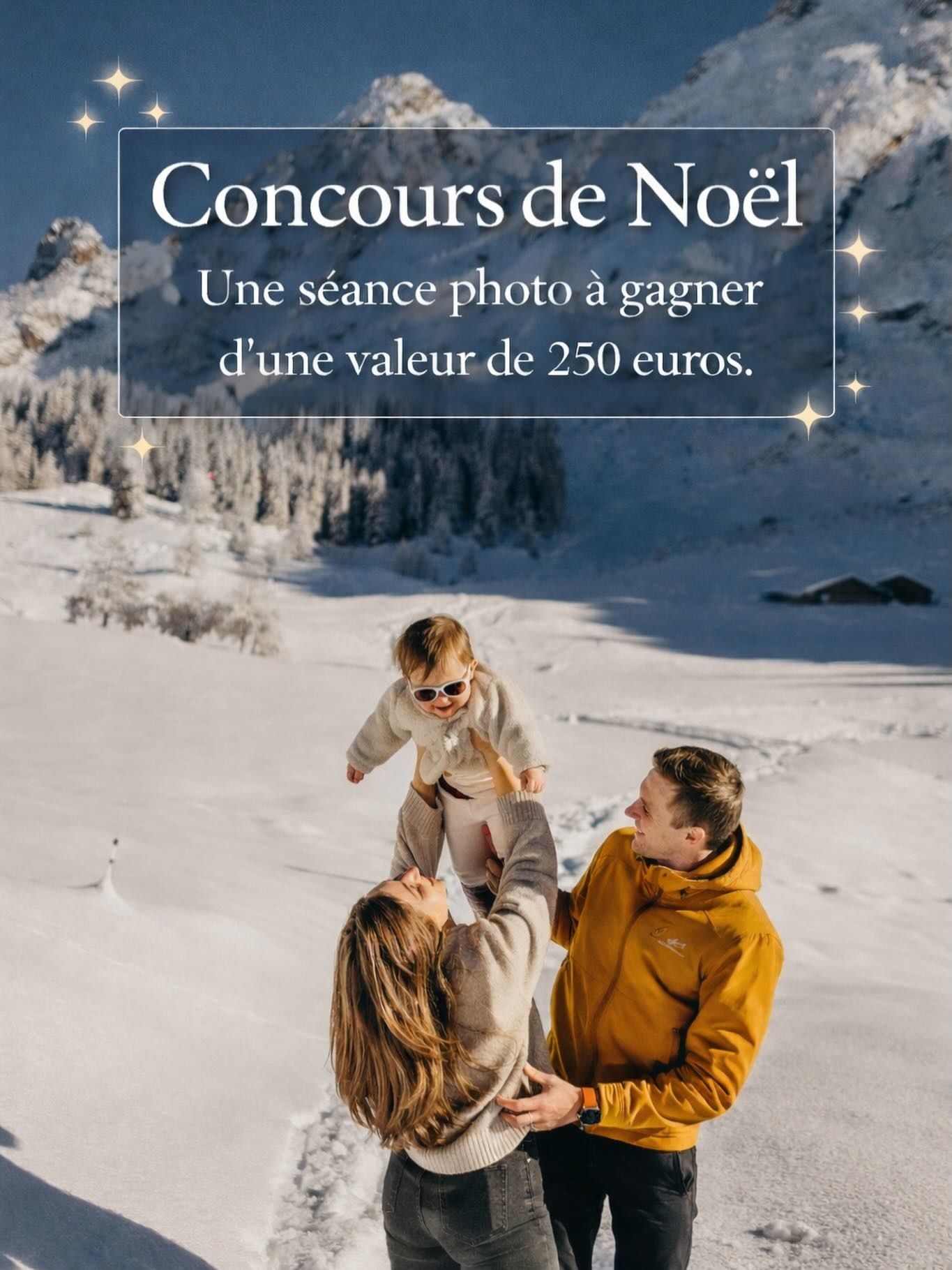 Concours photo de Noël      nUne séance photo à gagner, d...